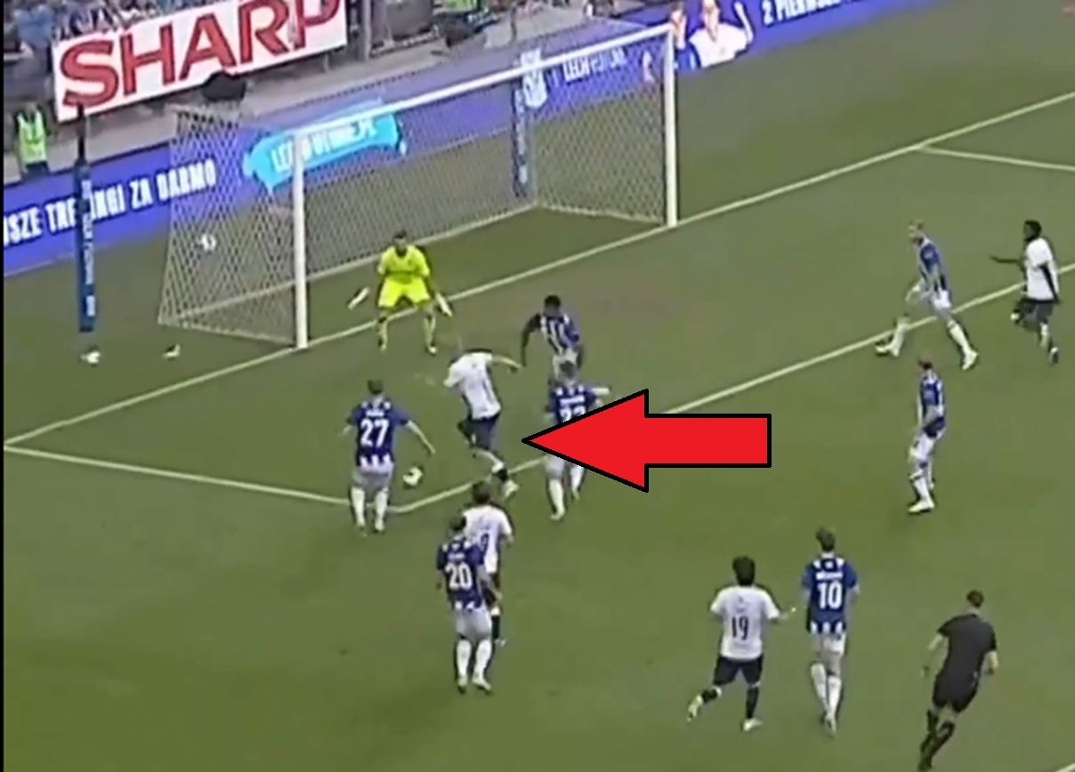 Alarm w Poznaniu. Tak padł gol dla AGF Aarhus [WIDEO]