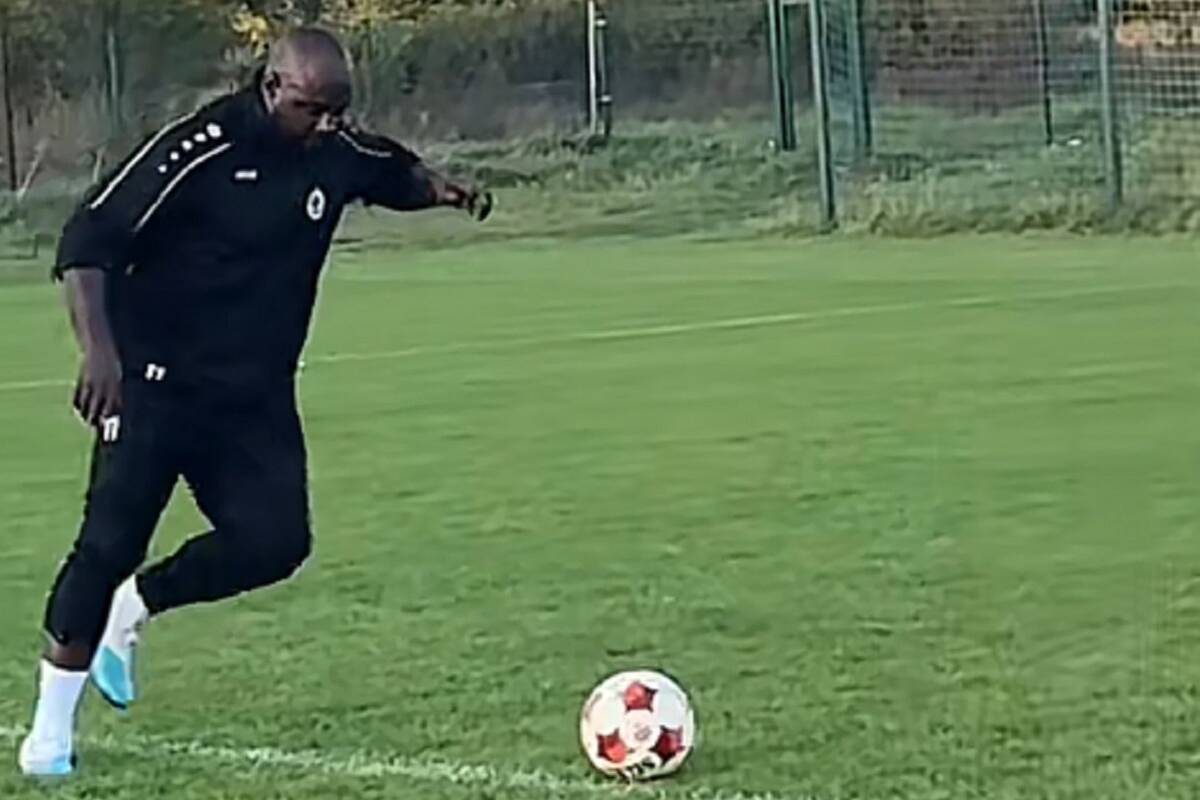 Olisadebe na treningu polskiego klubu. Ujawniono, co z jego występem [WIDEO]