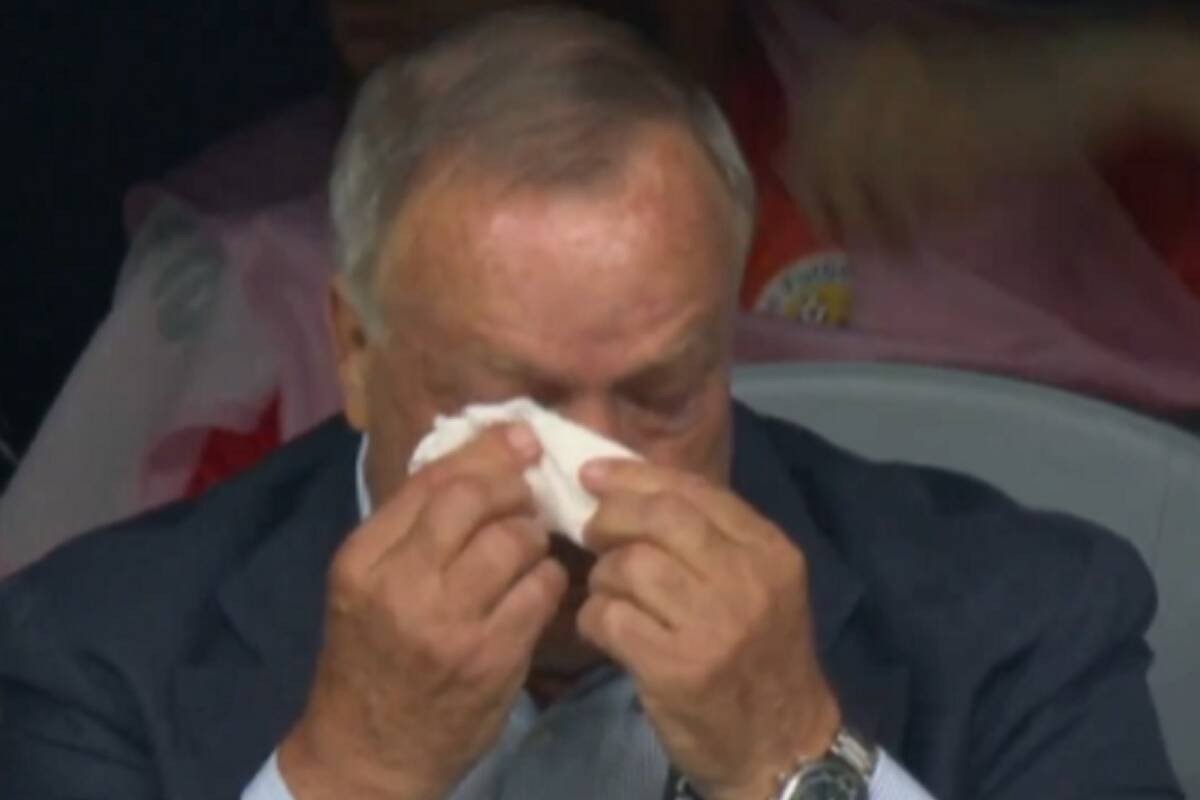 Łzy legendarnego selekcjonera. Tak zareagował na historycznego gola [WIDEO]