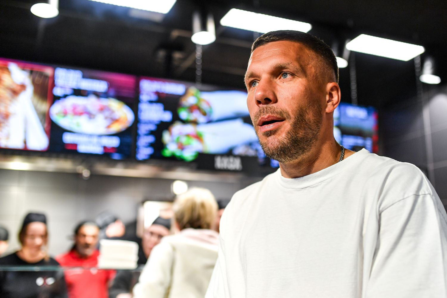 Lukas Podolski postawił na język faktów