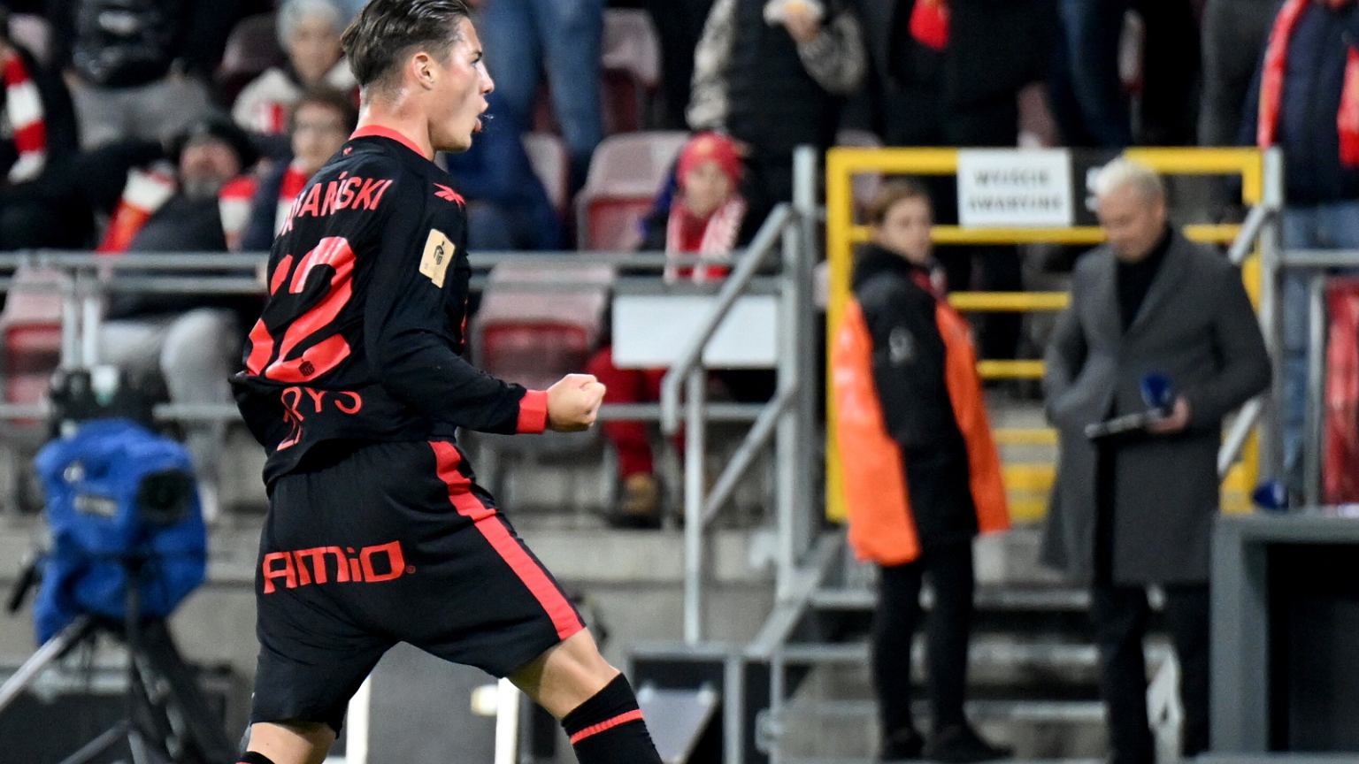Gole reprezentantów Polski zdecydowały w meczu Widzew - Górnik