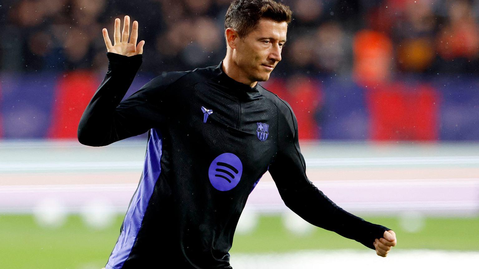 Lewandowski podjął wyzwanie. 