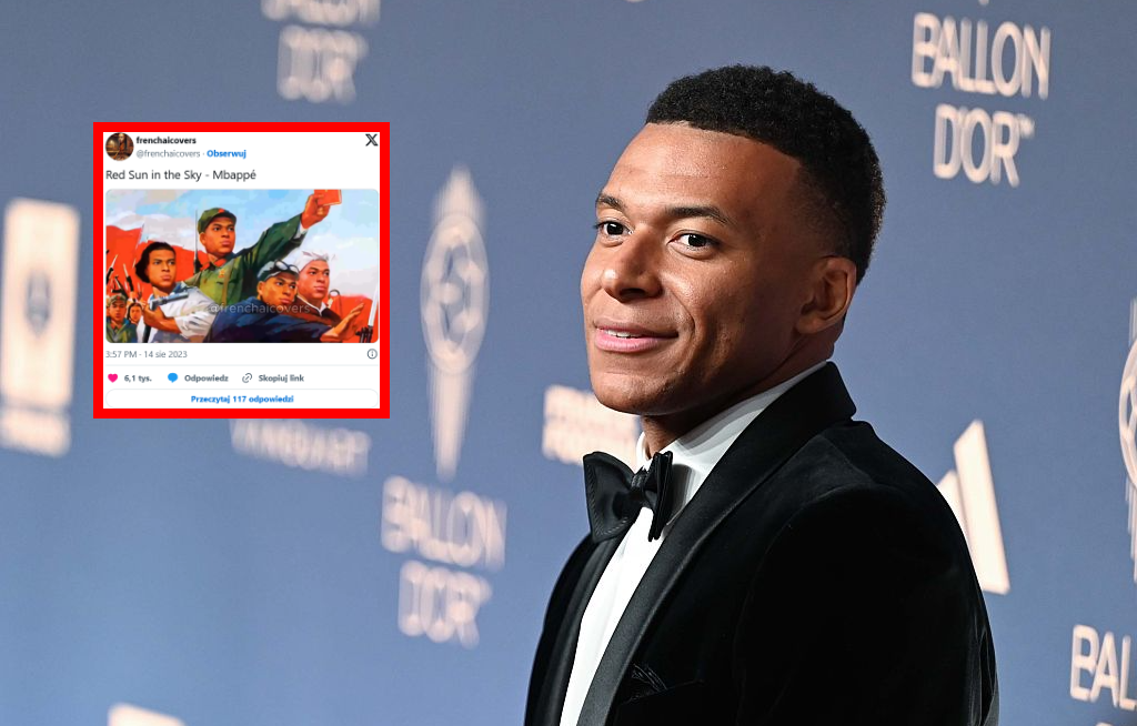 Stworzył mema i skłócił Chiny z Kylianem Mbappe. Teraz to tłumaczy