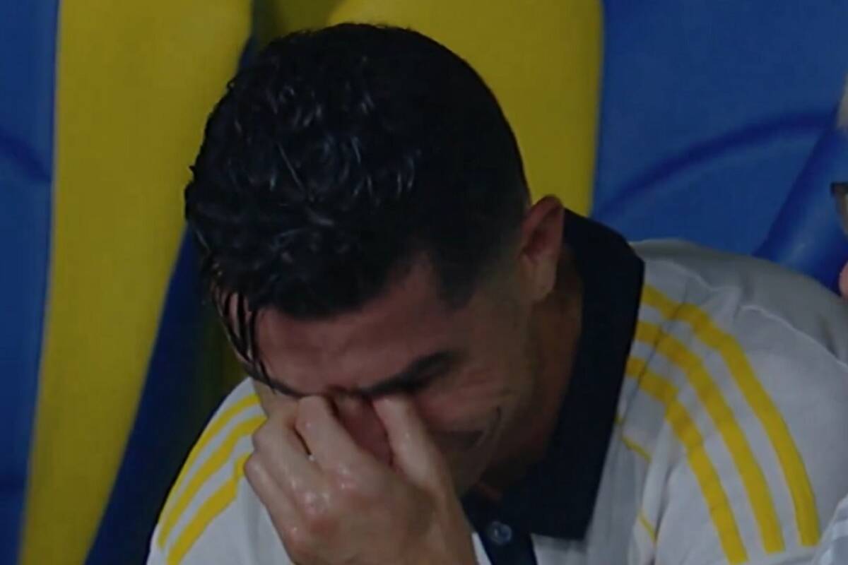 Tak Ronaldo świętował mistrzostwo. Emocjonalne obrazki [WIDEO]