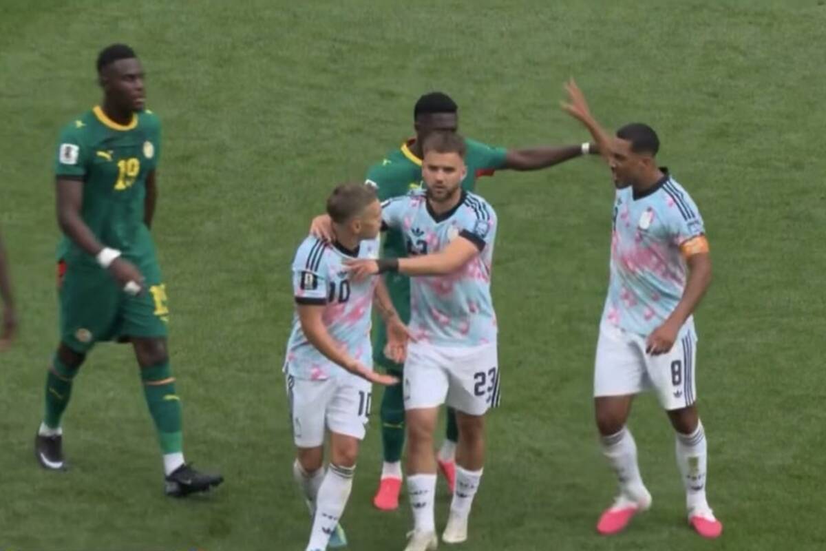 Sceny na mundialu! Belgowie zaczęli się kłócić, trener wkroczył do akcji [WIDEO]