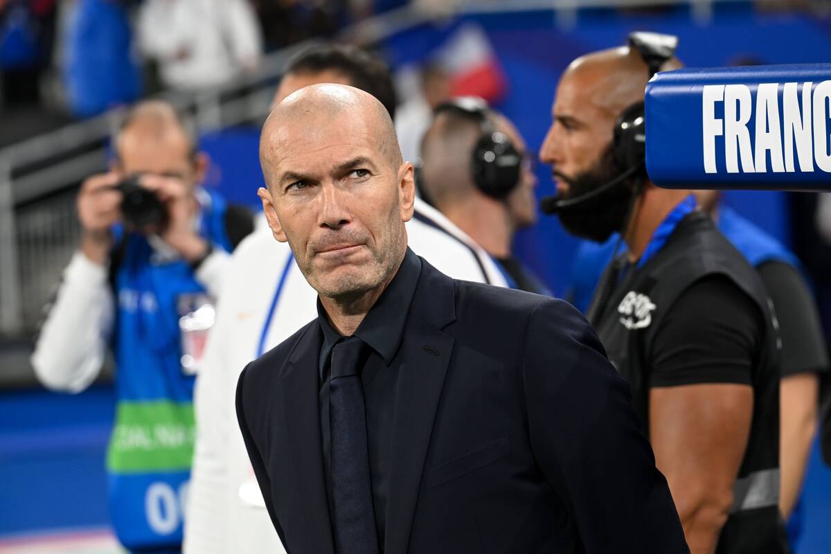 Pierwszy taki mecz Zidane'a. 