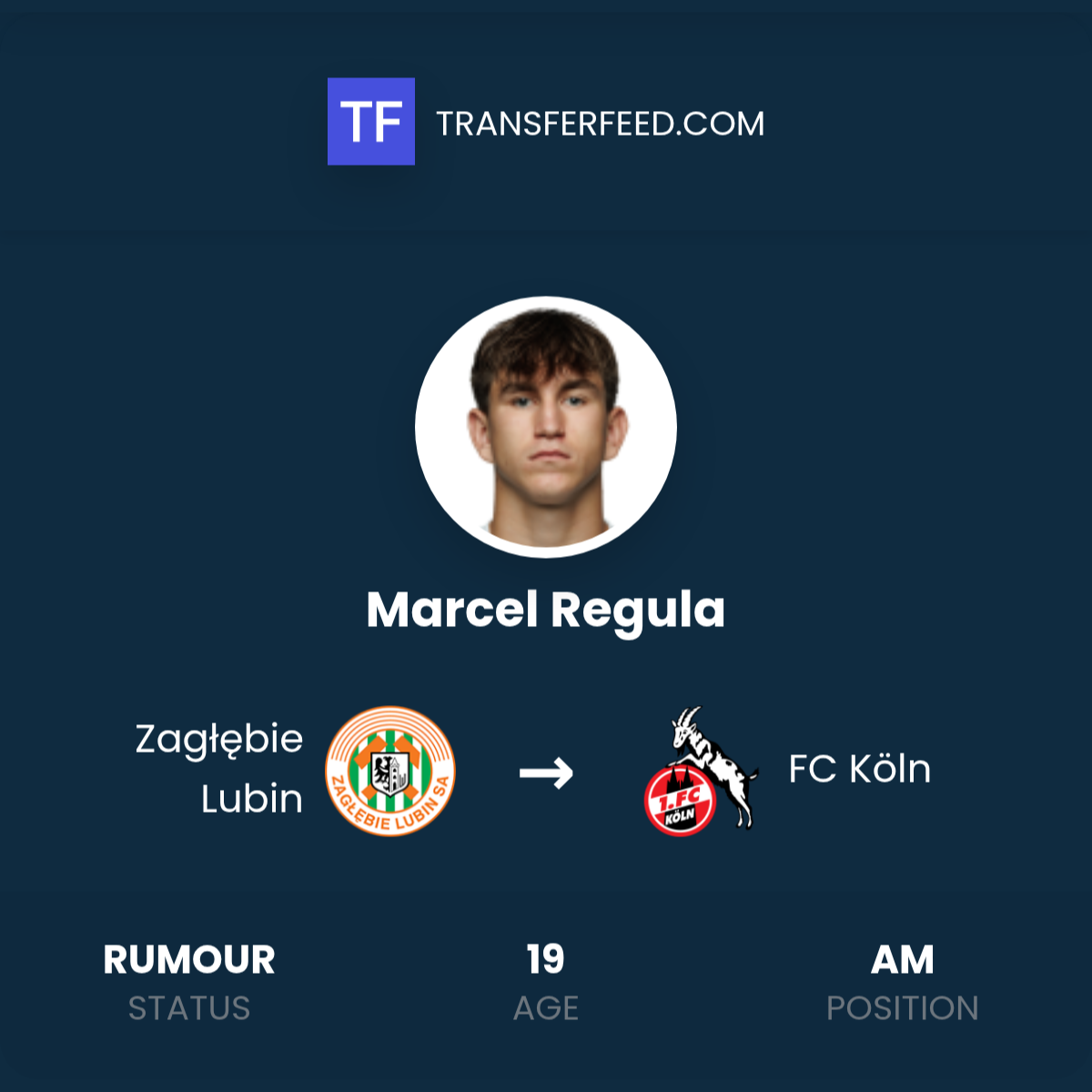 Transfer Marcela Reguli z Zagłębia Lubin do FC Köln