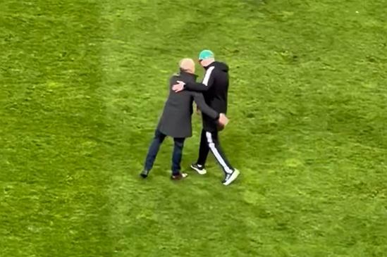 Tak Papszun potraktował Frederiksena po meczu Legia - Lech