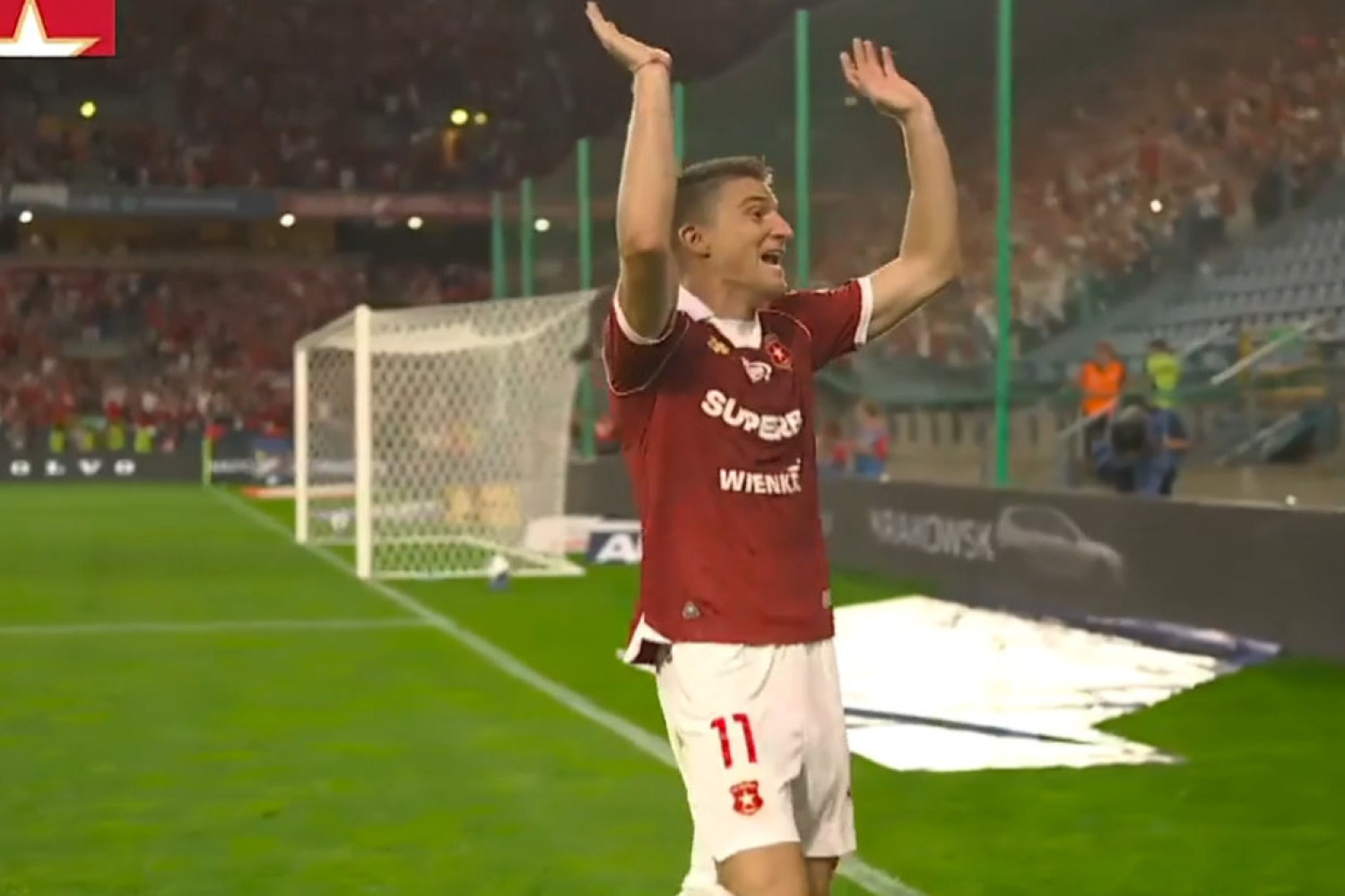 Wrócili! Wisła Kraków już z dwiema bramkami w Ekstraklasie [WIDEO]