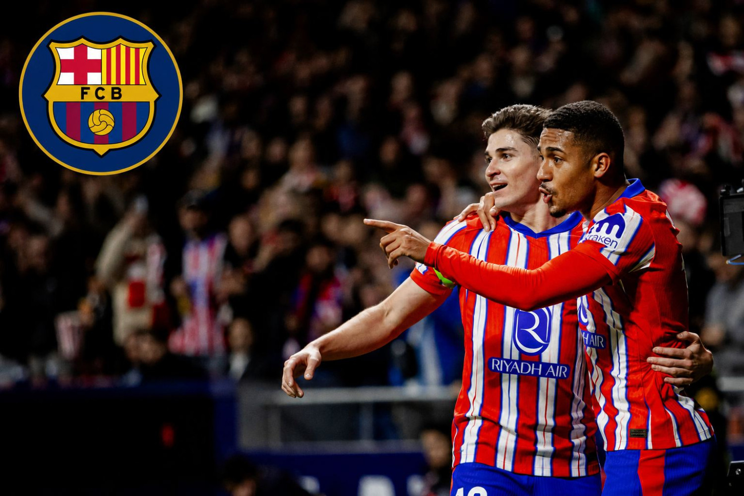 Atlético Madryt doniosło na FC Barcelonę. Skarga w sprawie Juliána Álvareza