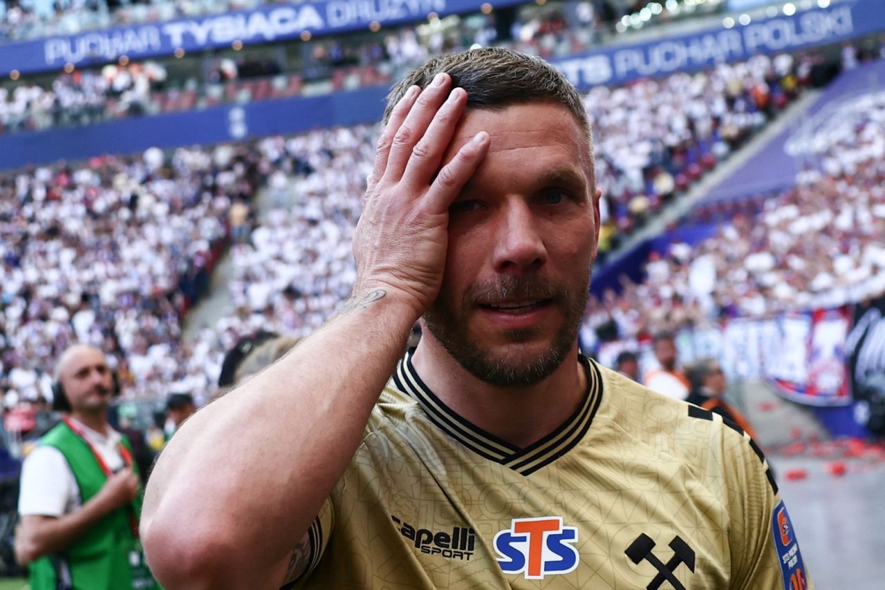 Wszystko wyjaśnił. To dlatego Podolski skończył karierę