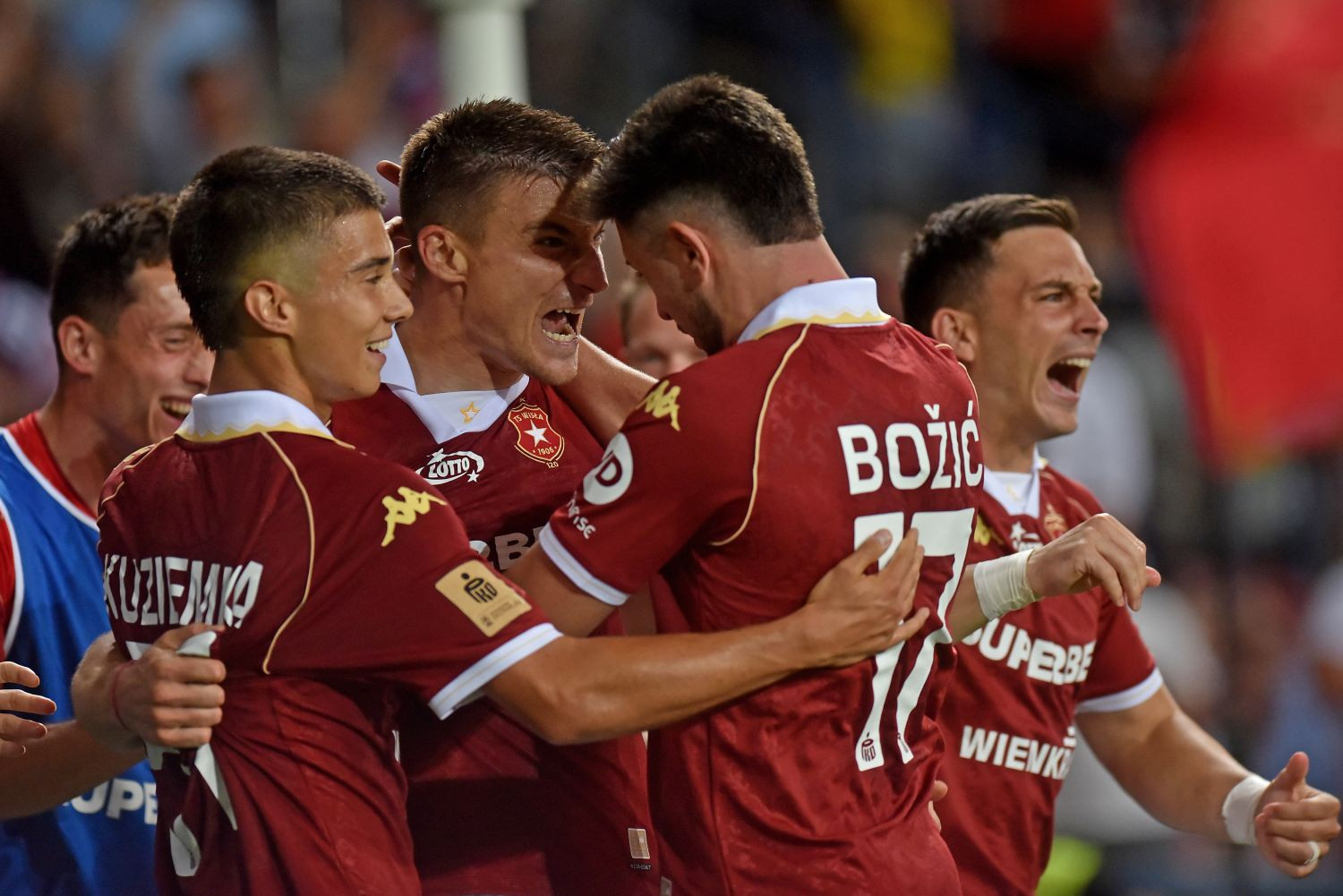 Wisła Kraków skorzystała z gościnności drugoligowca