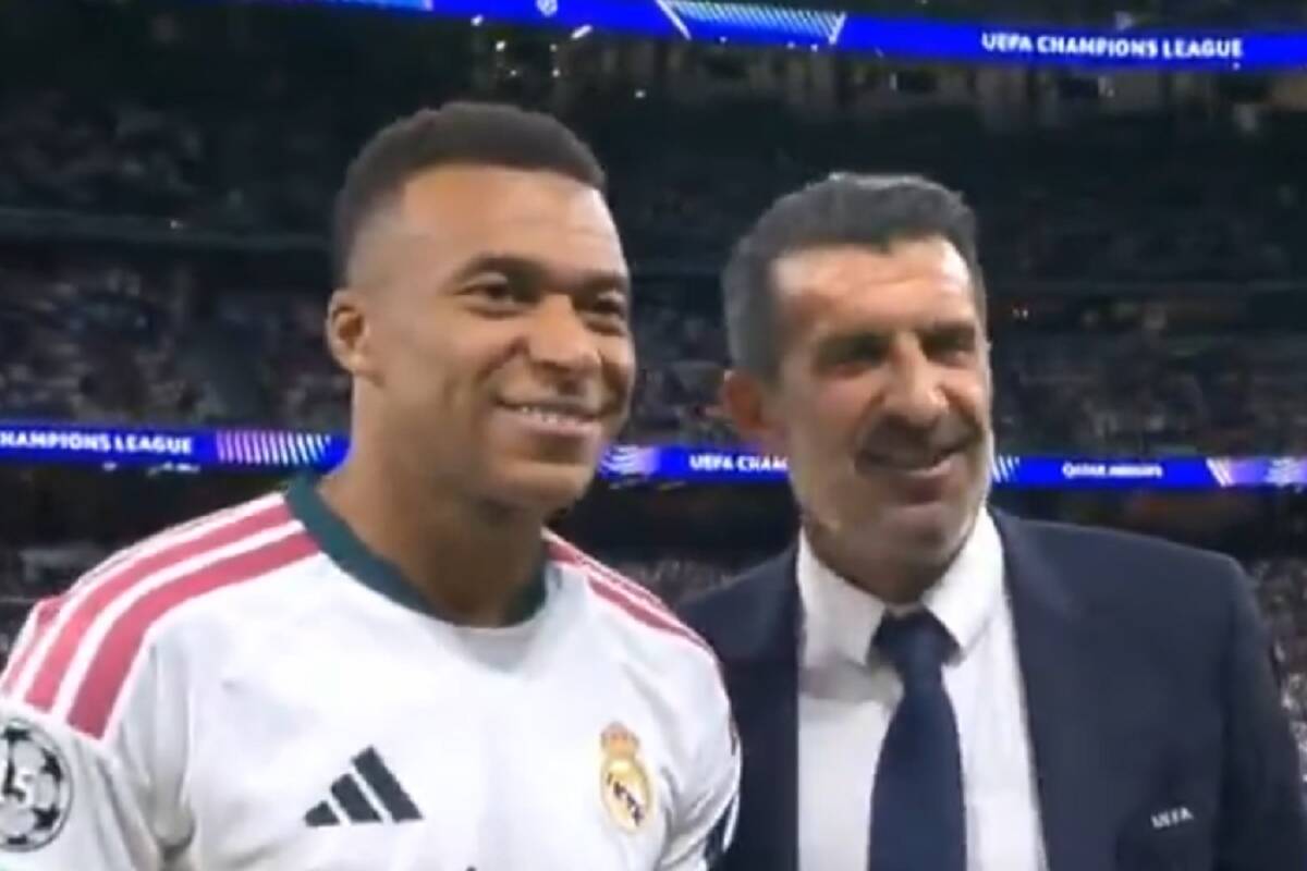Figo z nagrodami dla gwiazd Realu. Wyjątkowe sceny na Bernabeu [ZDJĘCIE]