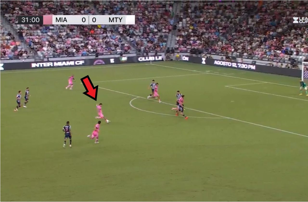 Ładny gest kolegi Messiego. Najpierw gol, potem dedykacja [WIDEO]