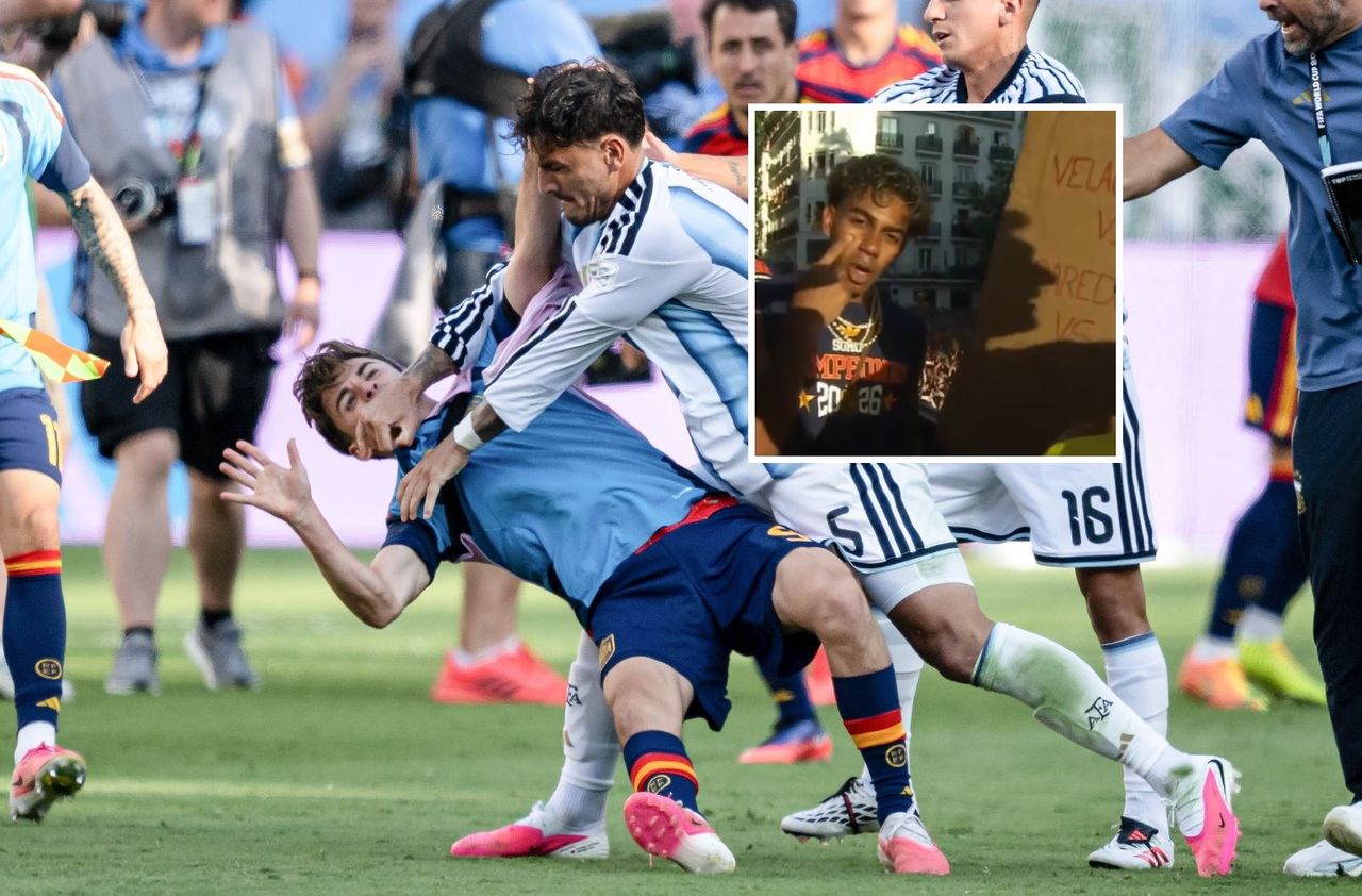 Gavi kontra Paredes na... gali freakfightowej? Hiszpanie mieli ubaw po pachy