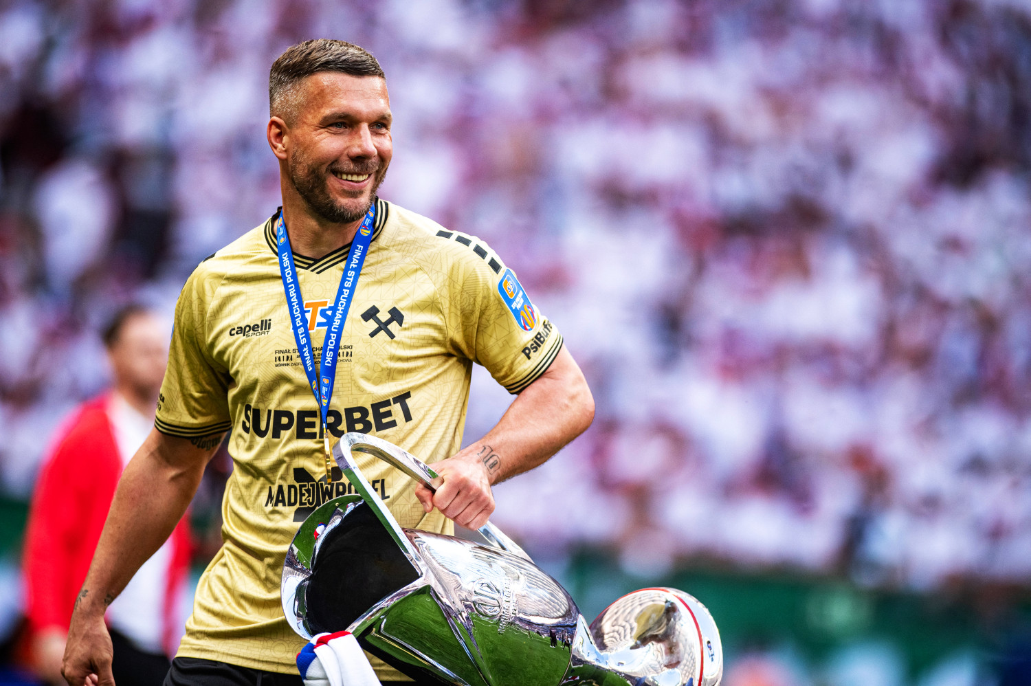 Numer Lukasa Podolskiego „zastrzeżony”? Jest decyzja zarządu Górnika Zabrze