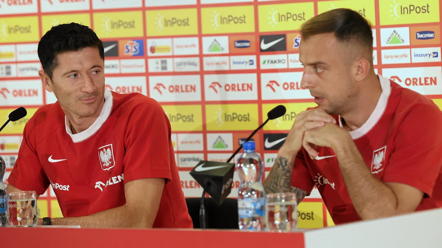 Grosicki też pożegnał Lewandowskiego. Wystarczyły dwa słowa