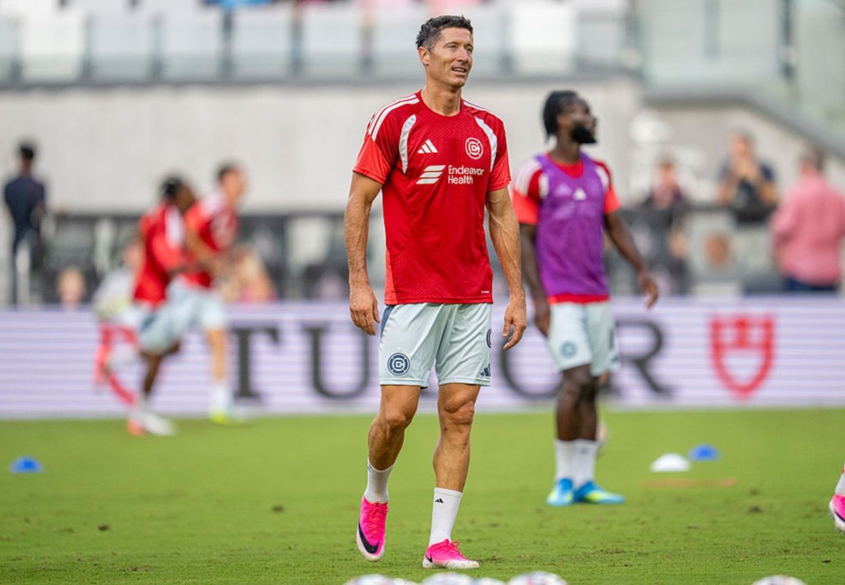 Fani czekali na Lewandowskiego. Oto co zrobił