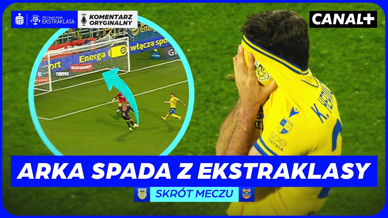 SKRÓT MECZU: Arka Gdynia 2:3 Termalica Nieciecza – PiłkaNożna.pl