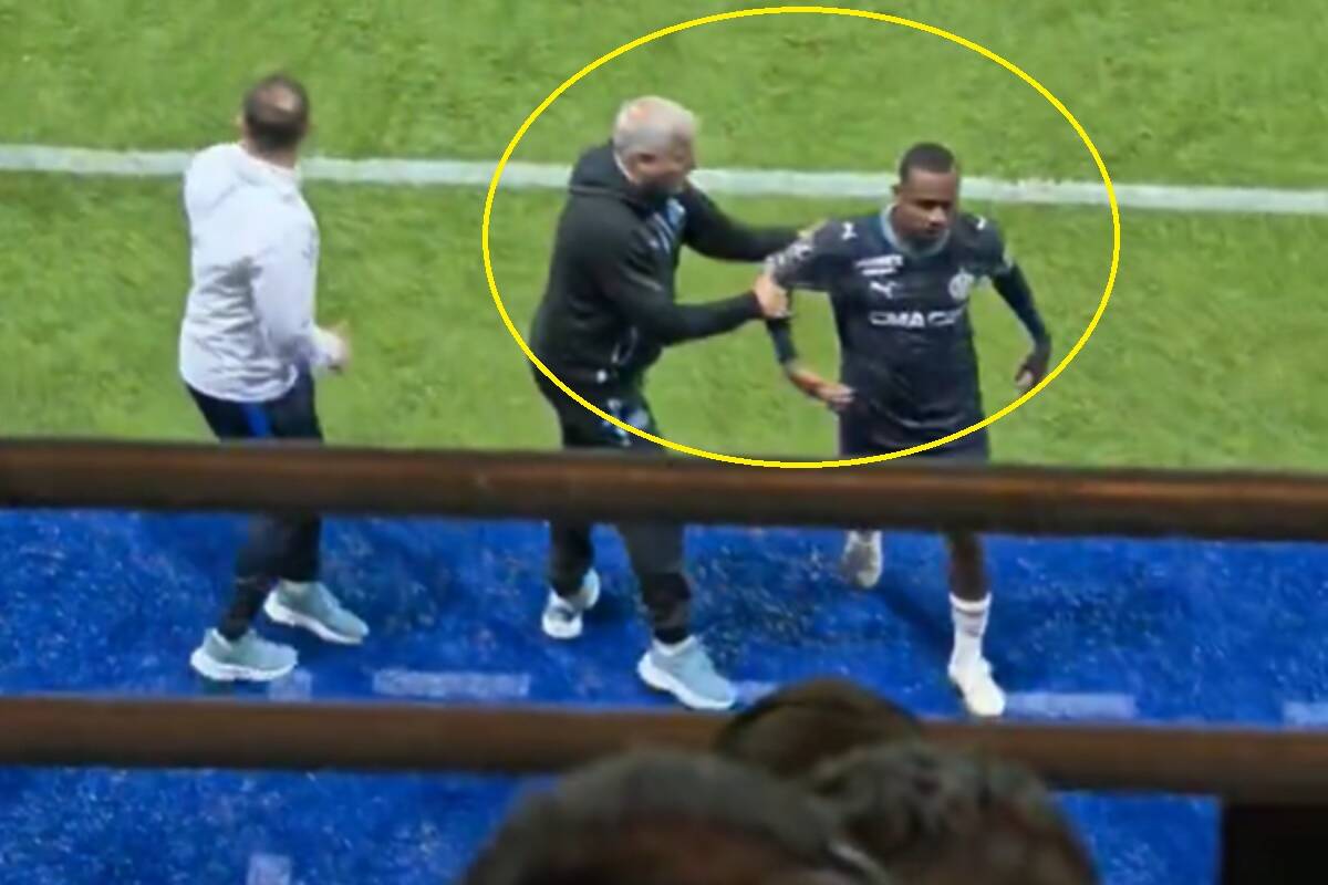 Gorąco w znanym klubie. Piłkarz zignorował trenera [WIDEO]