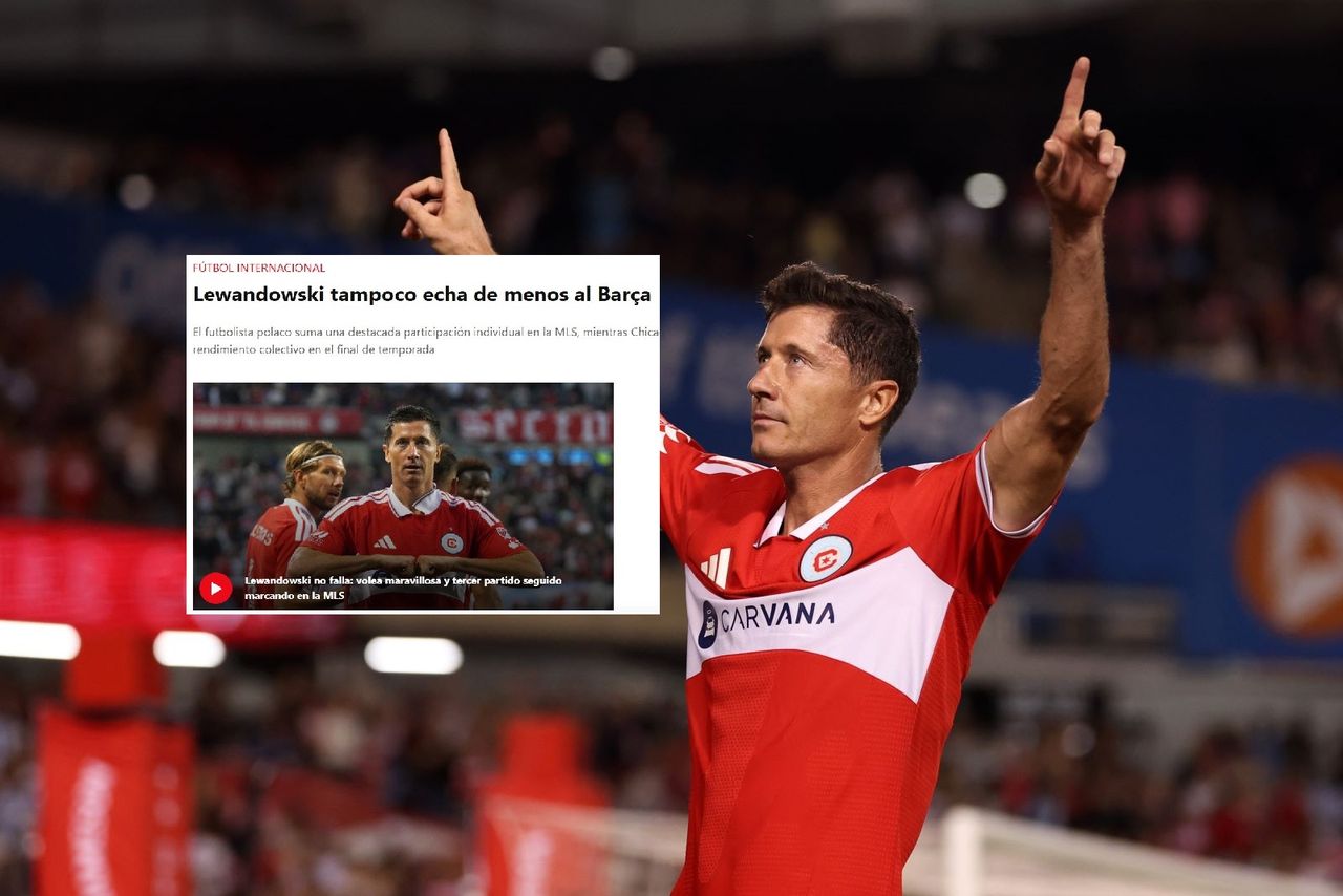 Hiszpanie piszą o Lewandowskim. 