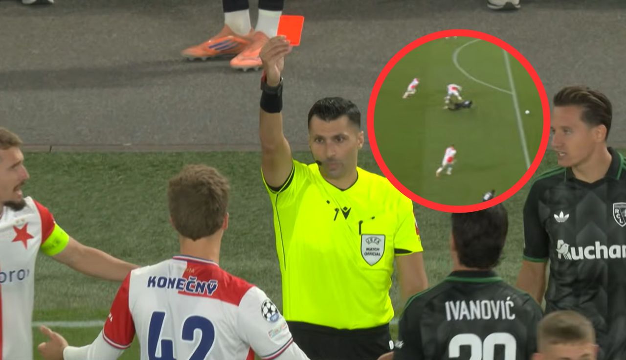 Liga Mistrzów: wyrzucony z boiska po 214 sekundach. Oto co zrobił