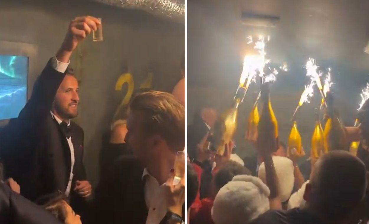 Tak Kane świętował sukces na gali Złotej Piłki