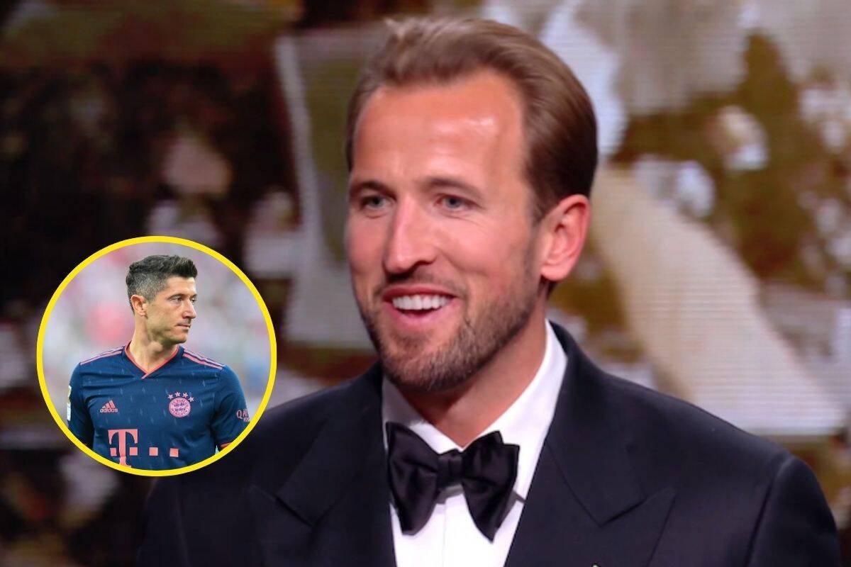 Lewandowski zareagował na Złotą Piłkę Kane'a. Cztery słowa