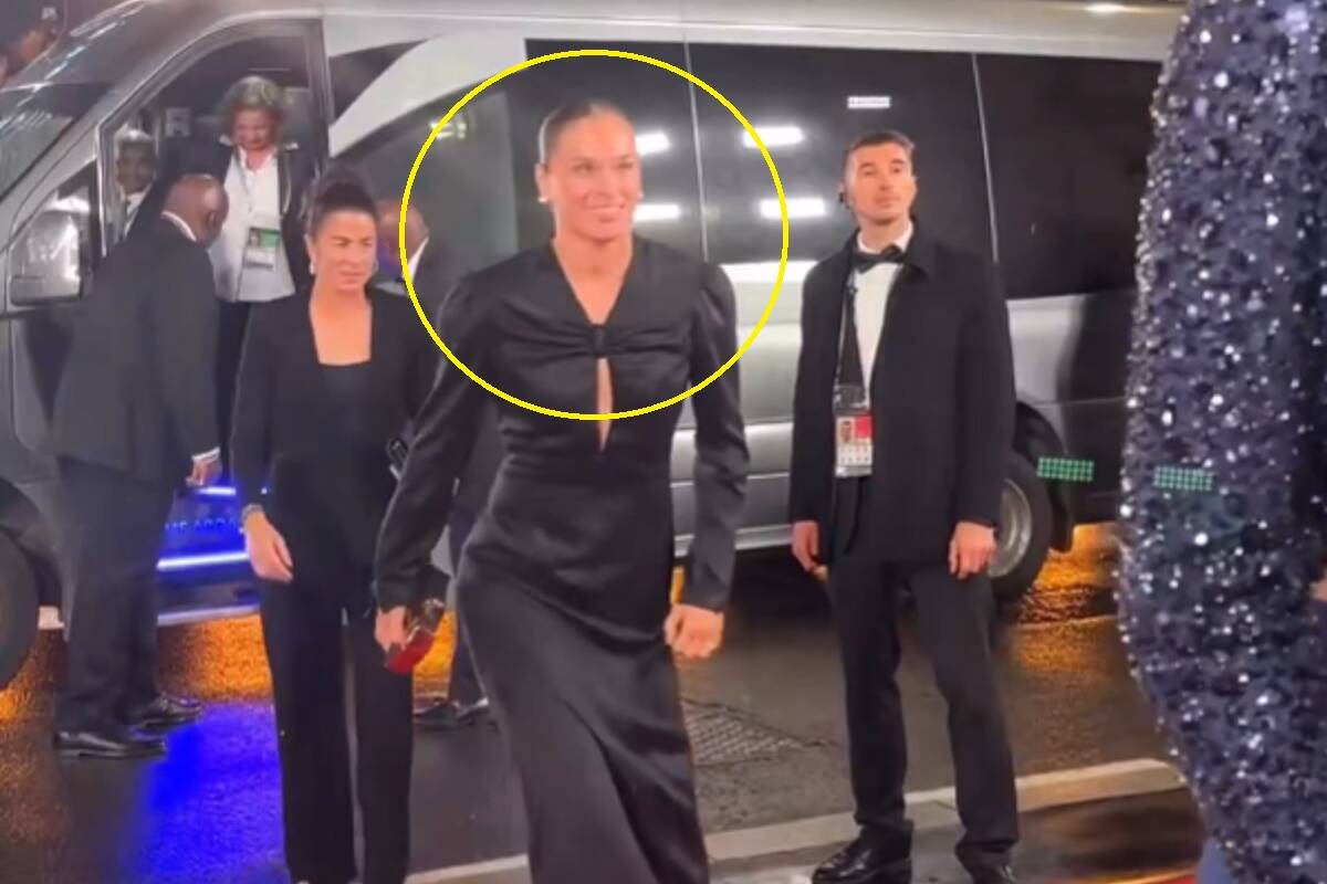 Doborowe towarzystwo Pajor. Co za sceny na Gali Złotej Piłki [ZDJĘCIE]