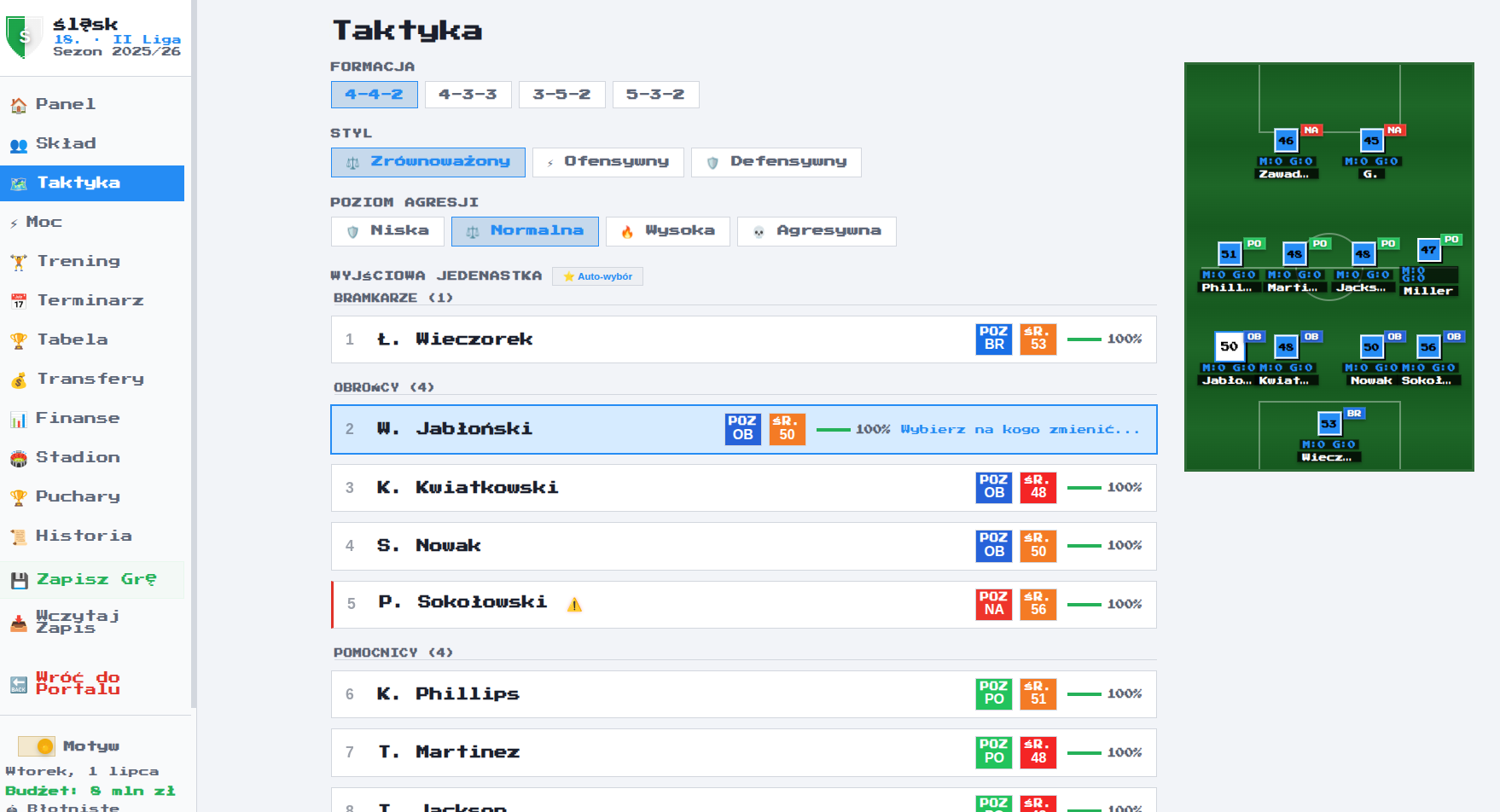 Football Manager – Menedżer Piłkarski Noznapilka.pl