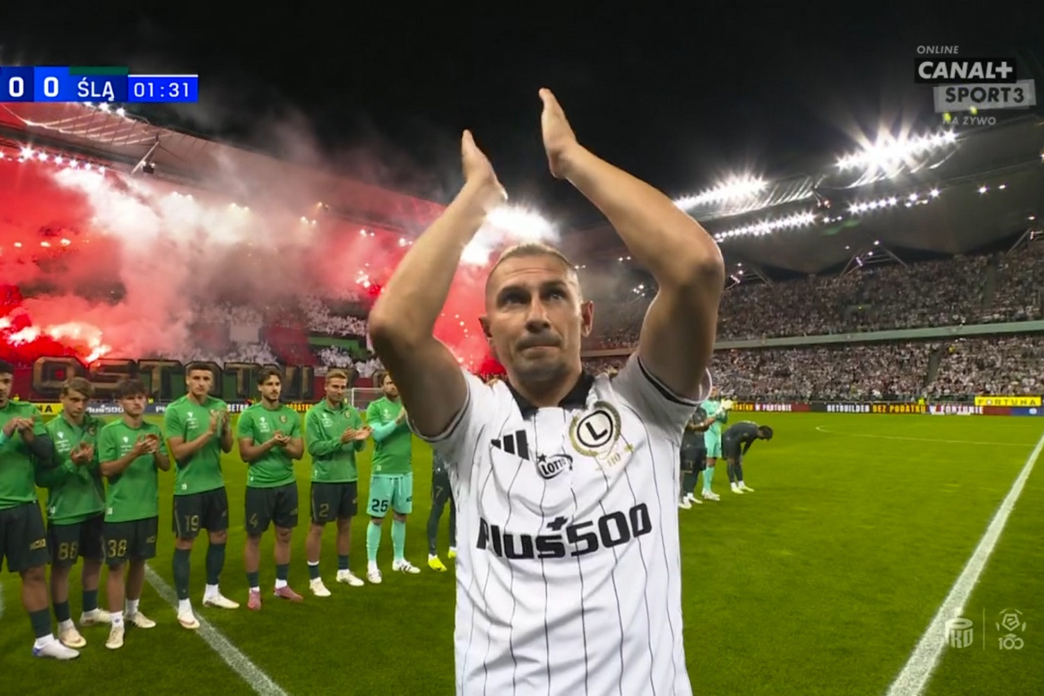 Piękne zwieńczenie kariery. Artur Jędrzejczyk pożegnał się z Legią Warszawa [WIDEO]