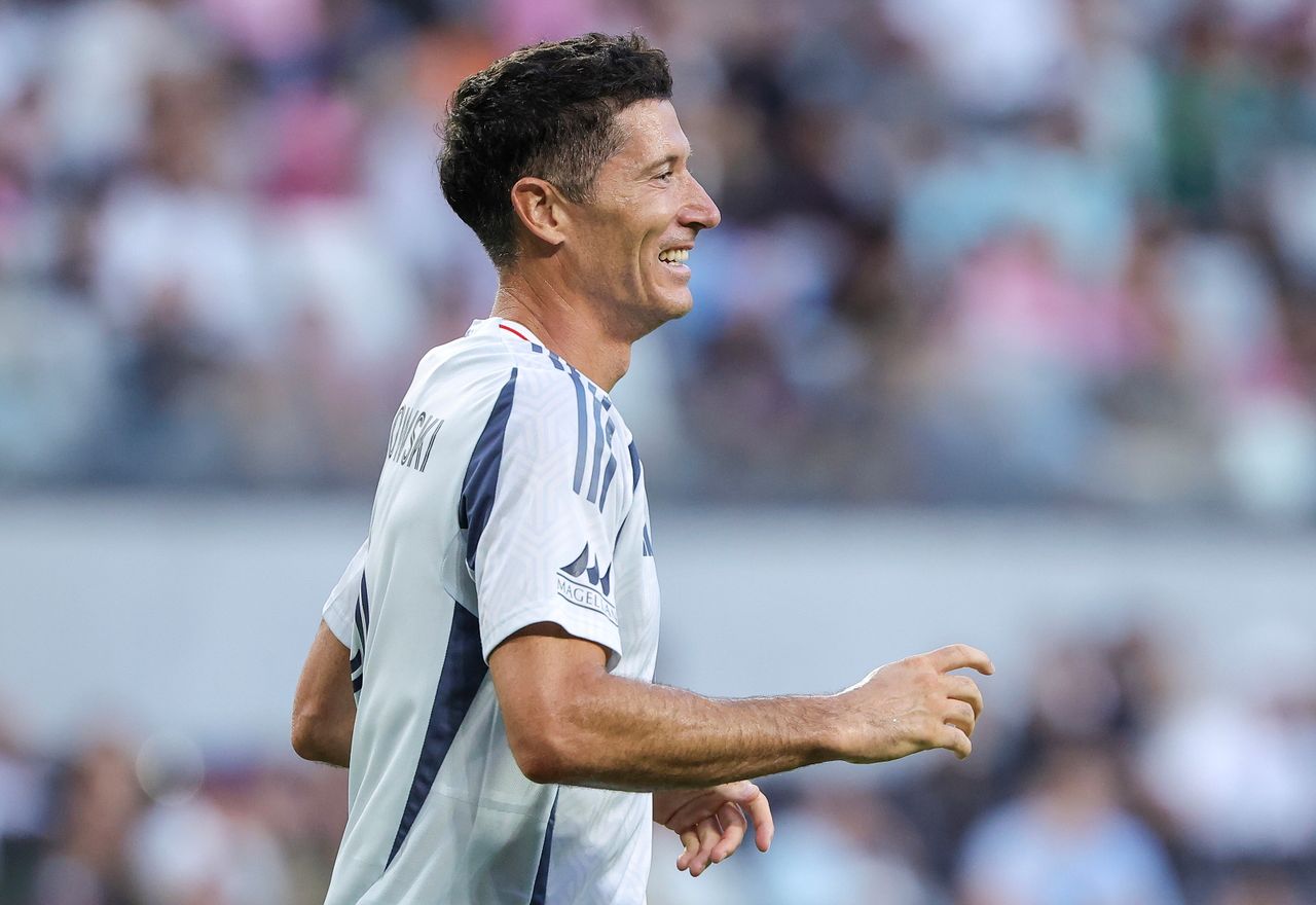 4 gole w meczu Lewandowskiego w USA
