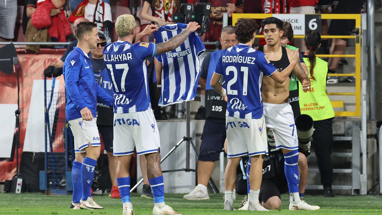 Katastrofa bramkarza w 95. minucie! Sceny w hicie Widzew - Lech!
