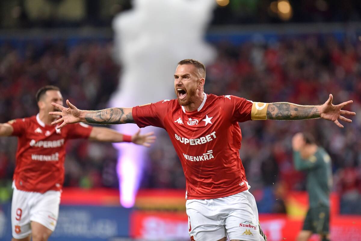 Szalony triumf Wisły Kraków! Gol w ostatniej akcji meczu
