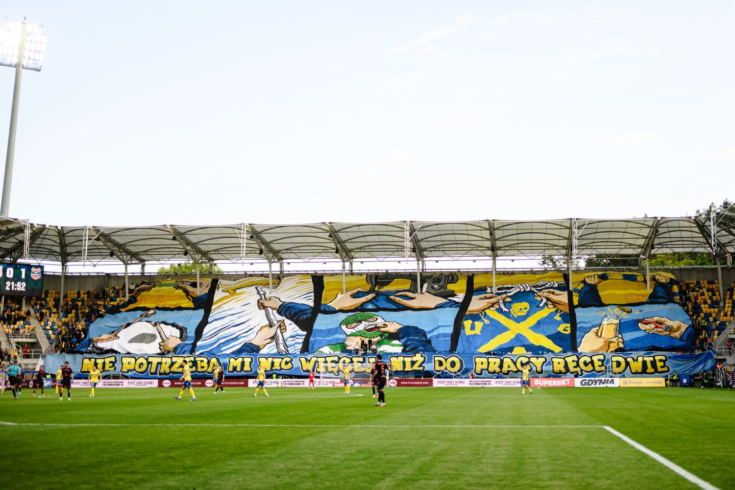 Nic z tego. Arka Gdynia odrzuciła testowanego zawodnika