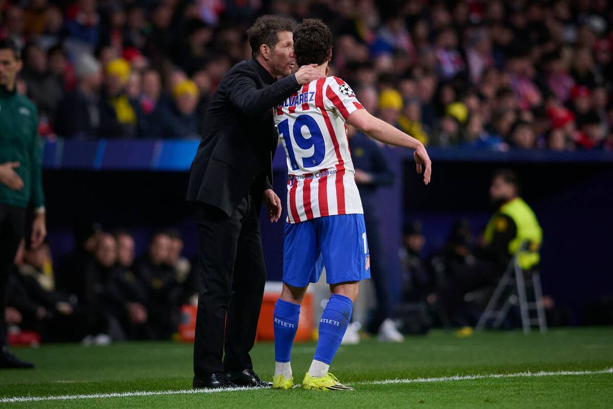 Kluczowa rozmowa Alvareza z Simeone. Wiadomo, co przekazał trener Atletico