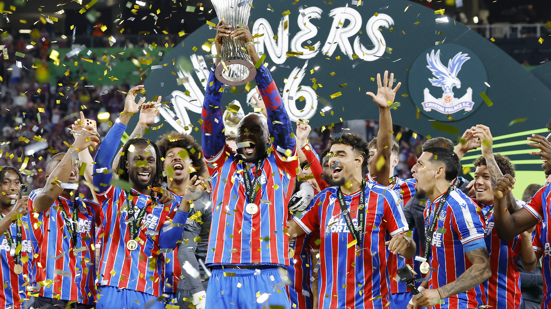 Palace 1 Vallecano 0: Glasner bows out in style as Eagles secure European glory