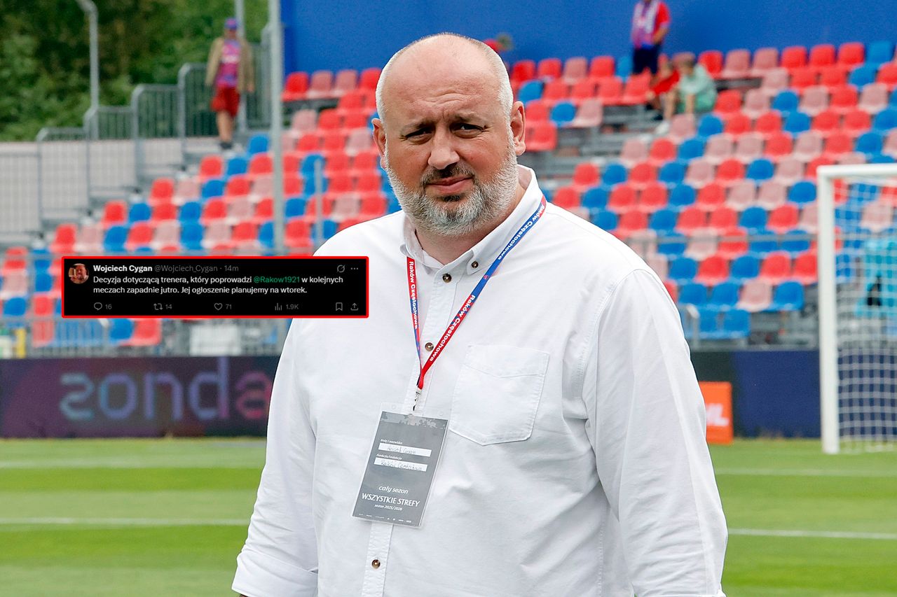 Raków szuka trenera. To wtedy zapadnie decyzja