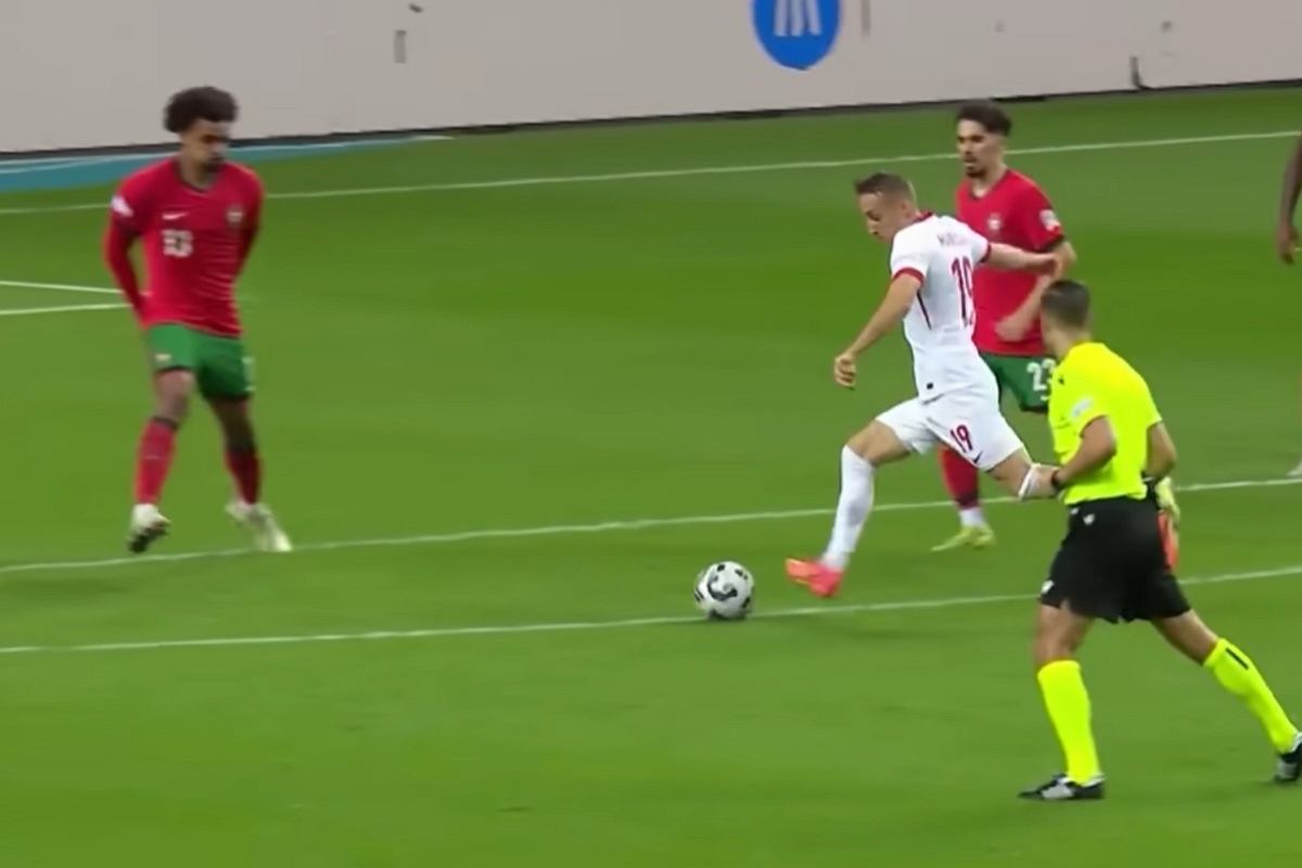 Kadrowicz strzelił gola na oczach Ronaldo i zniknął. 