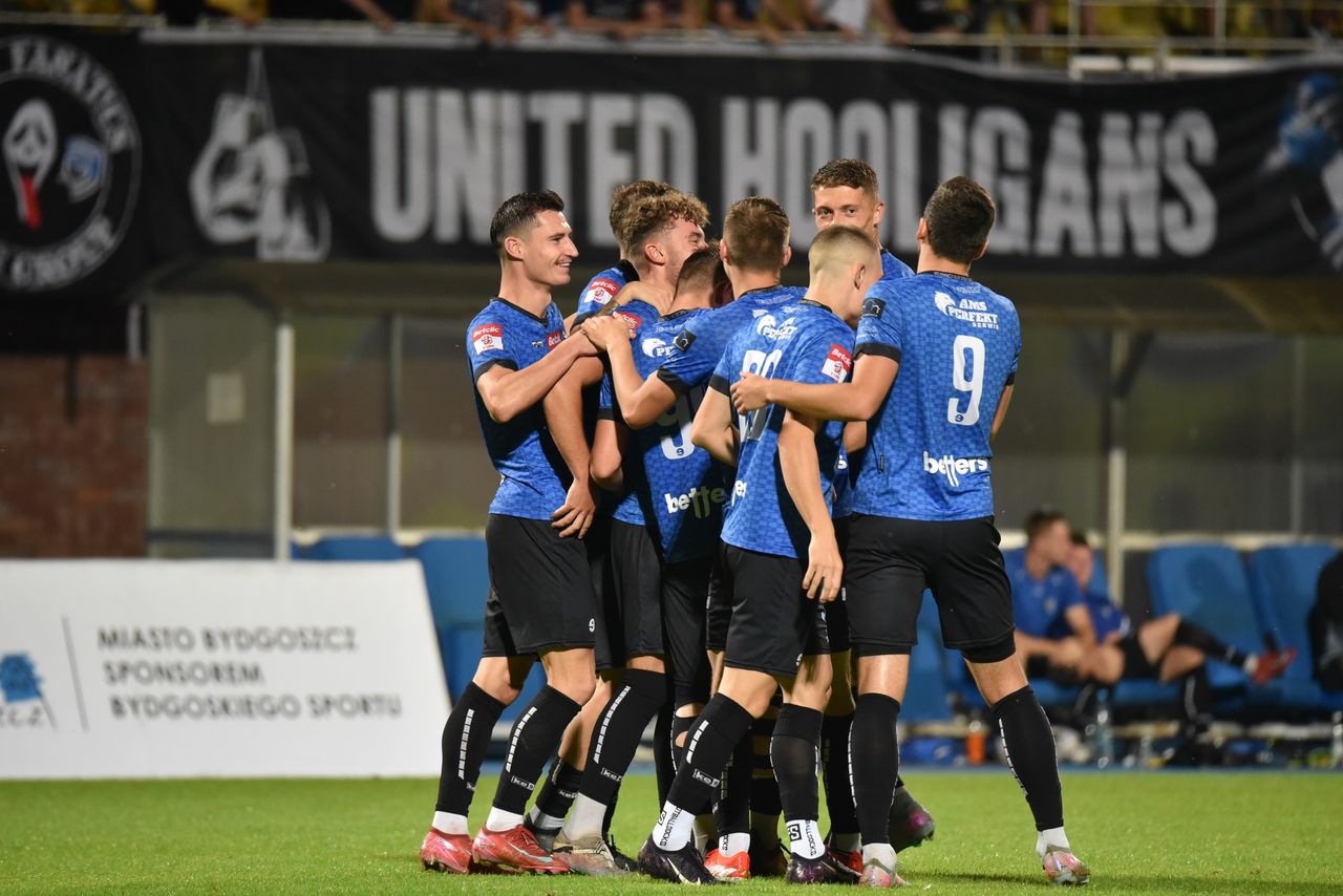 Pierwsze zwycięstwo Zawiszy Bydgoszcz. Kanonady w Betclic II lidze
