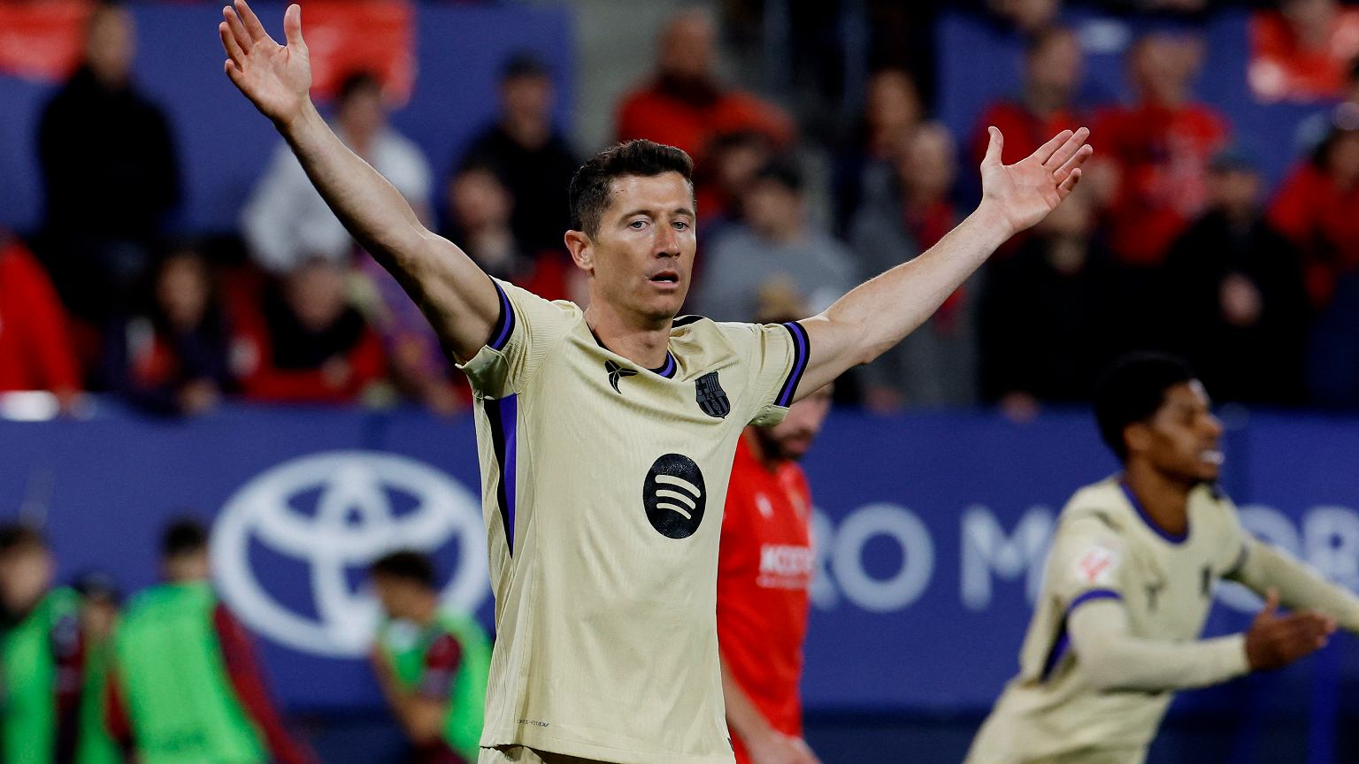 Sport: Odejście Lewandowskiego to świetne wieści dla Barcelony