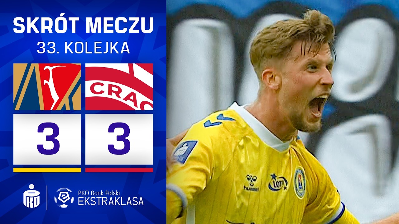 SKRÓT MECZU: Motor Lublin 3:3 Cracovia – PiłkaNożna.pl