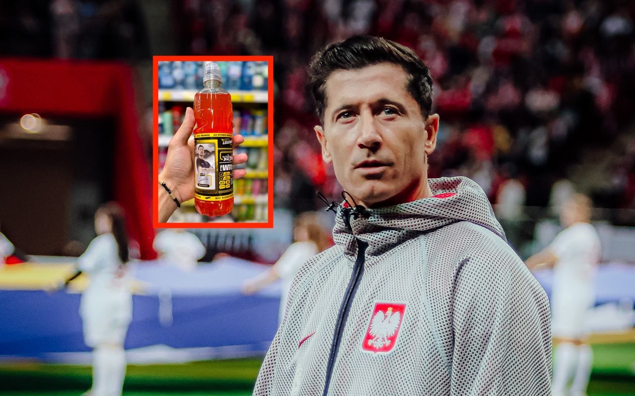 Lewandowski twarzą nowego napoju. 