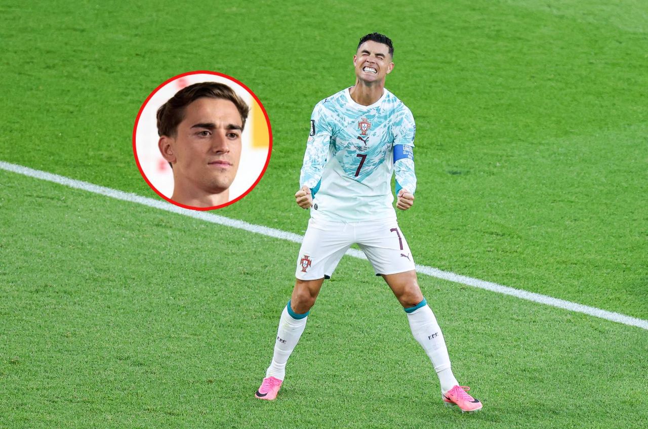 Gavi zapytany o krytykę Cristiano Ronaldo. Jaśniej się nie da
