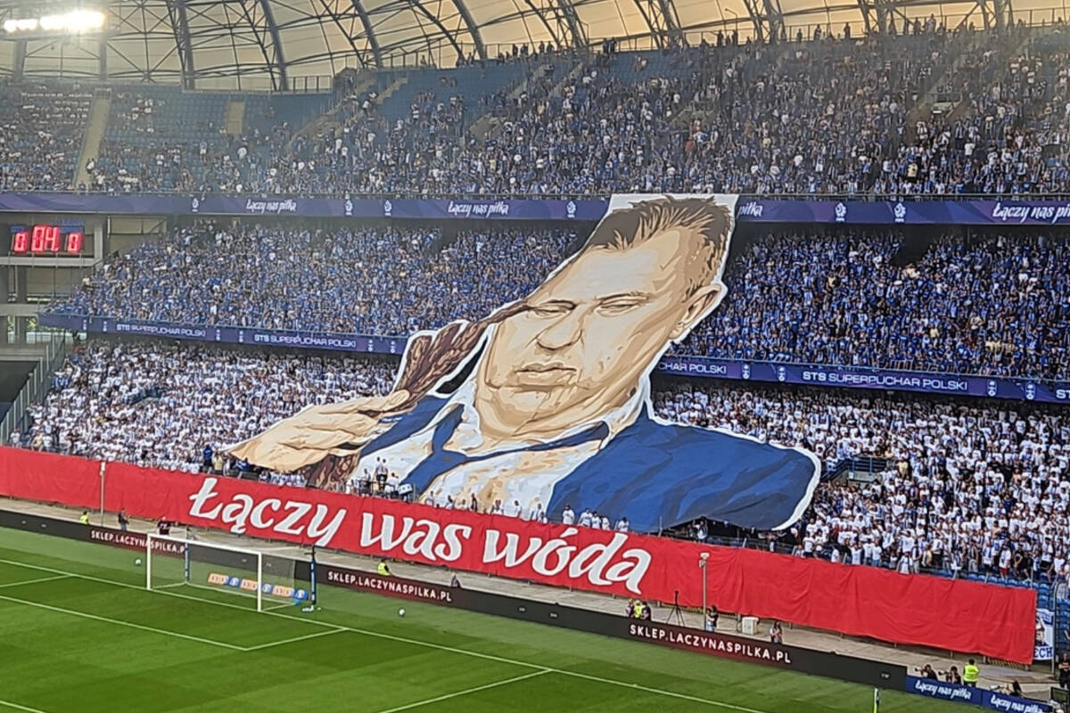 Kibice Lecha uderzyli w PZPN. Mocna oprawa [ZDJĘCIE]