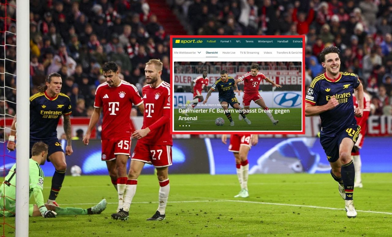 Bayern prowadził do 82. minuty, potem Rice uciszył Monachium. Niemcy podsumowali hit LM