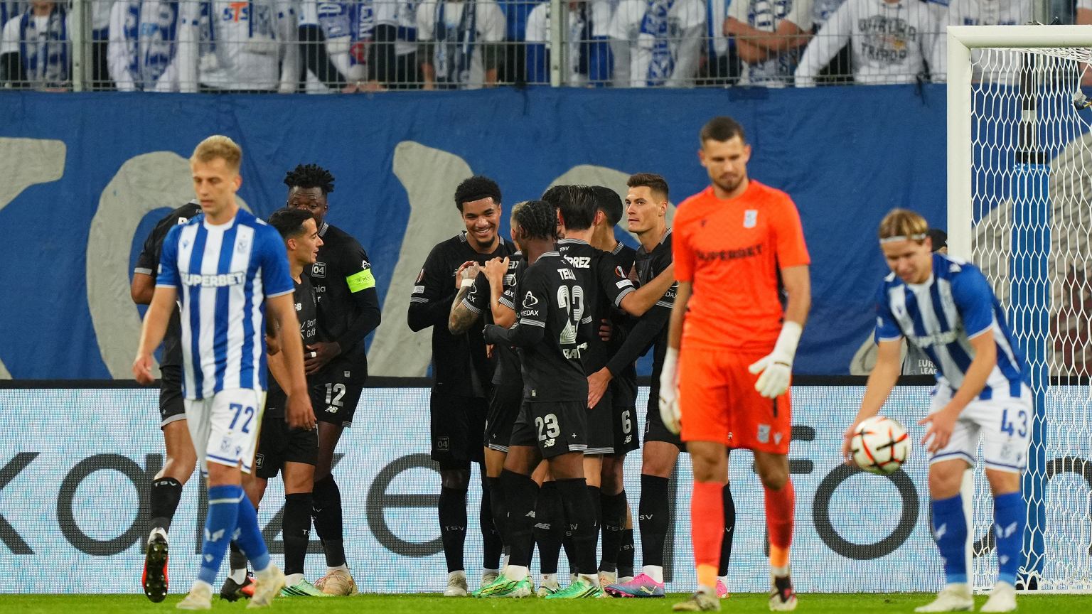 Katastrofa Lecha w pierwszej połowie. Demolka w Lidze Europy