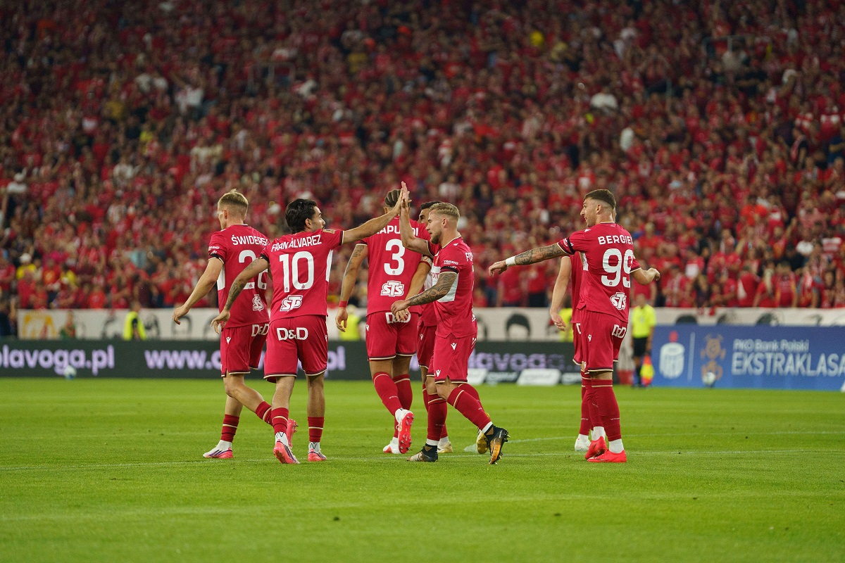 Widzew Łódź - Korona Kielce: trzy gole do przerwy