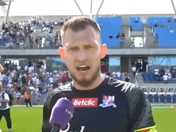 Nie gryzł się w język podczas wywiadu. 