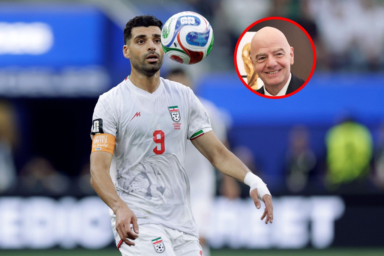 Infantino wszedł do szatni Iranu. Gwiazdor ujawnił, o czym rozmawiali